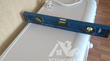 Подключить стиральную машину Indesit на готовые коммуникации на кухне