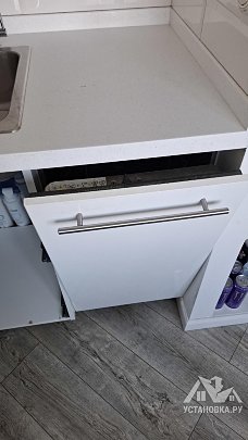 Установить новую встраиваемую посудомоечную машину