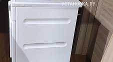 Установить стиральную и сушильную машину в колонну