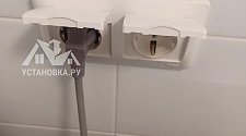Установить новую отдельно стоящую стиральную машину