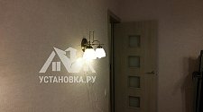 Установить накладной светильник