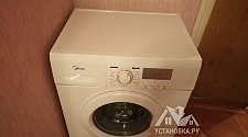 Установить стиральную машину соло Midea MV-WMF610E