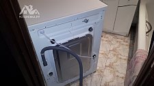 Подключить стиральную отдельностоящую машину LG в ванной комнате