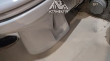 Установить новый напольный унитаз Унитаз-компакт Santek Анимо