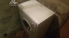 Подключить стиральную отдельностоящую машину Indesit к готовым коммуникациям