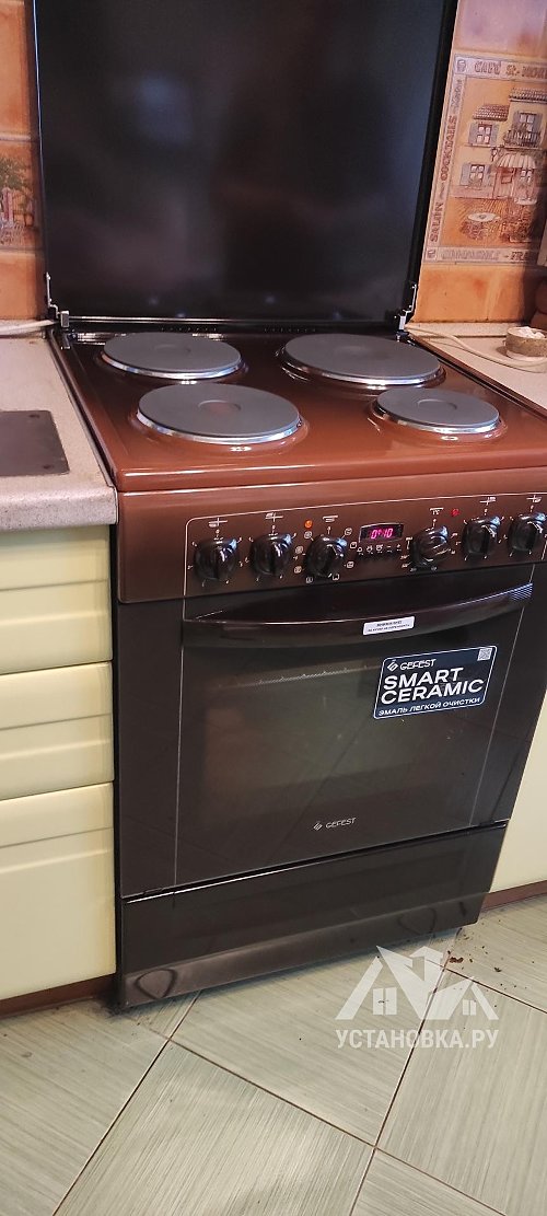 Установить/Подключить плиту/варочную панель