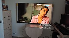 Подвесить и настроить телевизор