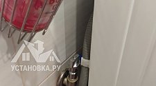 Установить новую отдельно стоящую стиральную машину
