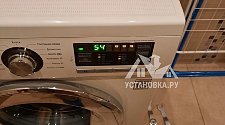 Установить отдельно стоящую стиральную машину lg в ванной комнате