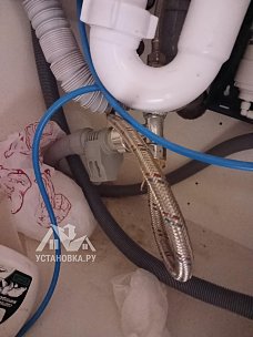 Установить и подключить посудомоечной машину