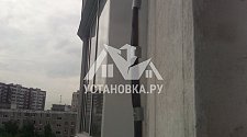 Стандартная установка кондиционера под окно