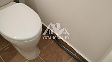 Установить в ванной комнате  отдельностоящую стиральную машину Candy GVS34 126TC2