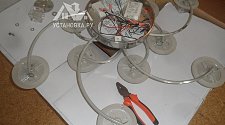 Установить люстры 3222/6 Strotskis