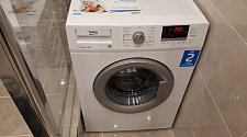 Установить отдельно стоящую стиральную машину Beko WRE 65P2 BSW