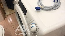Установить новую отдельно стоящую стиральную машину