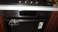 Установить духовой шкаф Samsung NV75K5541BS/WT