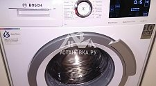 Установить новую стиральную машину Bosch WLT24540OE на кухне