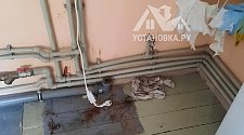 Установить новую отдельно стоящую стиральную машину
