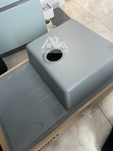 Установить новую накладную мойку
