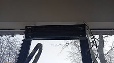 Установить тепловую завесу