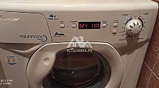 Демонтировать и установить отдельно стоящую стиральную машину Candy AQUA 2D1140-07 в ванной комнате