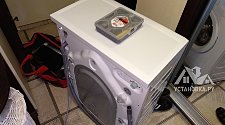 Установить стиральную машину Indesit в шкафу