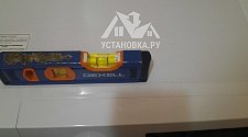 Установить новую отдельно стоящую стиральную машину