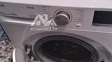 Установить отдельностоящую стиральную машину LG F2V5HG0W