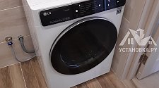 Установить стиральную машину соло LG F2T9HS9W 