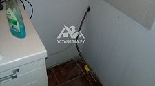 Демонтаж газовой плиты на гибкой подводке