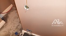 Проложить интернет кабель над подвесным потолком