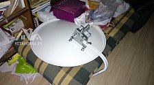 Установить спутниковую тарелку Триколор ТВ диаметром до 0.79м
