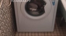 Установить новую отдельно стоящую стиральную машину 