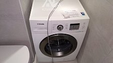 Подключить стиральную машину соло Samsung WW60H2230EWDLP в ванной
