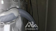 Установить новую отдельно стоящую стиральную машину