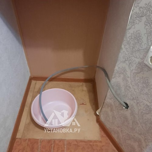 Установить и подключить стиральную машину