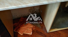 Установить новую отдельностоящую под столешницей под стиральную машину Candy