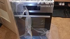 Установить электрическую плиту