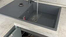 Установить новую накладную мойку