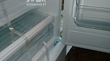Установить отдельностоящий холодильник Kraft KFHD-400RWNF