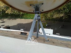Прокладка кабеля для спутниковых антенн