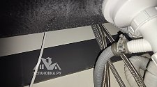 Установить новую накладную мойку OMOIKIRI Kitagawa 86-LB