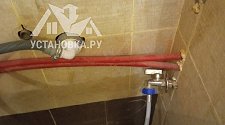 Установить новую отдельностоящую стиральную машину 