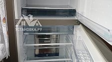 Установить новый отдельно стоящий холодильник