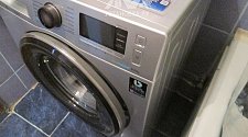 Установить стиральную отдельностоящую машину Samsung WW80K62E07SDLP