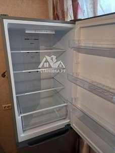 Установка холодильника