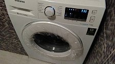 Установить стиральную отдельностоящую машину Samsung WW70J4210JW
