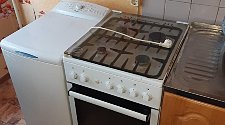 Установка газовой плиты Gefest ( комбинированная) с электродуховкой