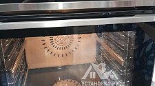 Установить встраиваемую электрическую варочную панель и духовой шкаф