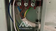 Установить электрическую плиту